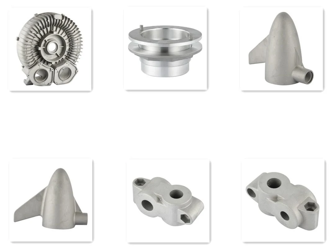 OEM Factory Customized Aluminum Alloy Gravity Casting Die Casting CNC Machining Sand Blasting X-ray Testing Aluminum