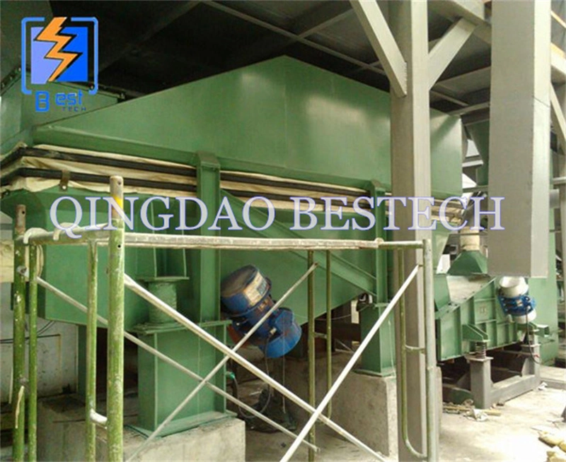 Vibratory Boiling Cooling System for Casting Sand