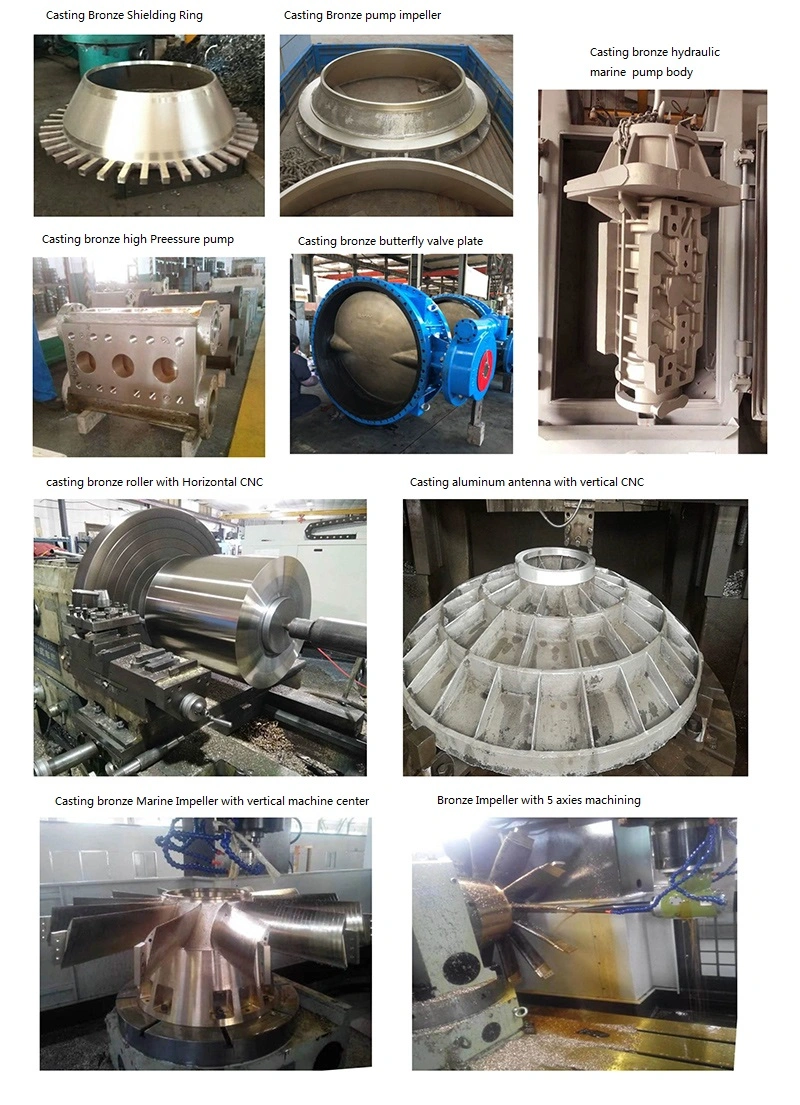 Casting Bronze Impeller/Bronze Marine Propeller/Marine Hardwares/Sand Casting Bronze/ Marine Blade