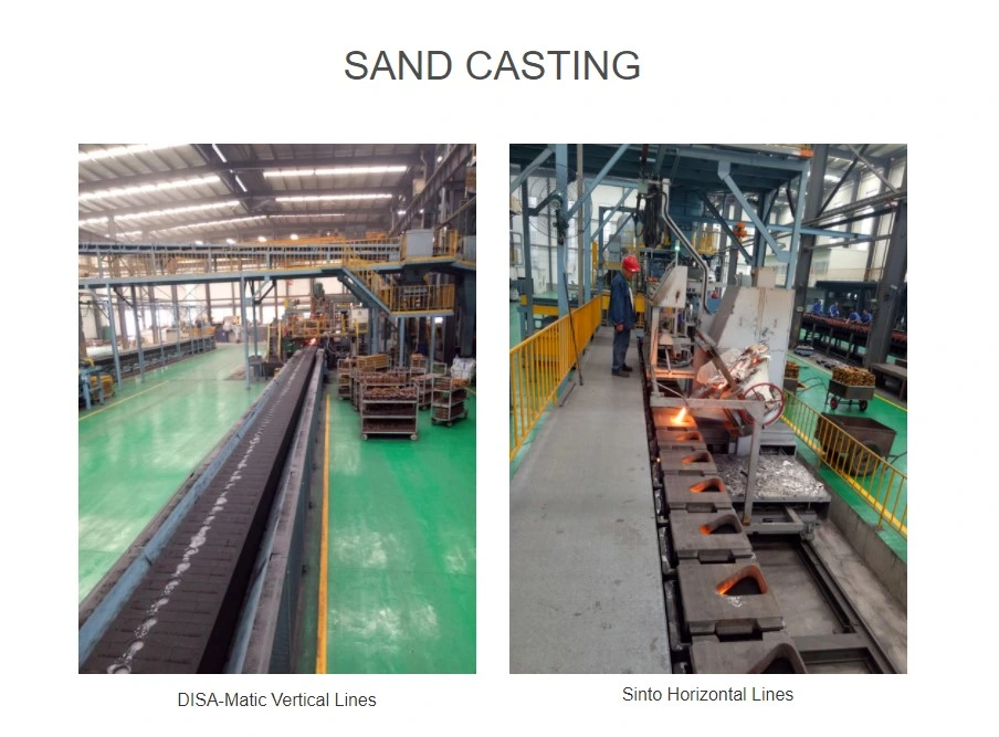 OEM Cast A356 Pre-Coated Clay Sand Casting Green Sand Casting Process Aluminum Sand Casting