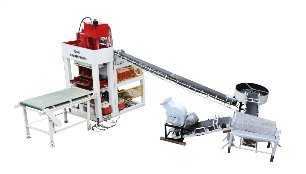 High Speed Automatic Cement Sand Hollow Brick Block Molding Machine