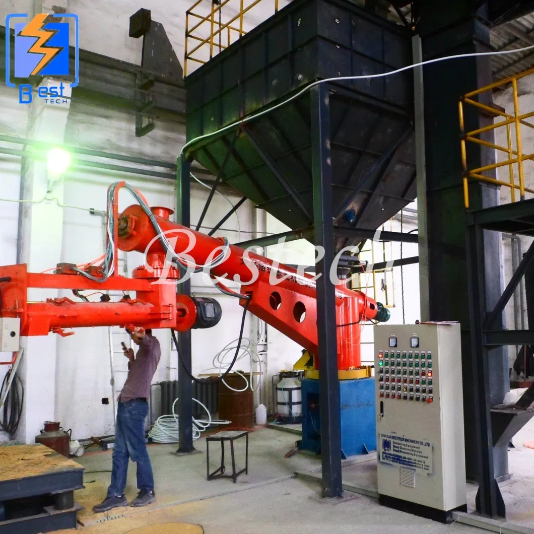 15t/H Furan Resin Sand Casting Molding Line for Steel Castings Production
