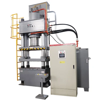 500-Ton Vier-Säulen-Automatik Hocheffizienz Salzblock Produktionslinie Customized Oil Hydraulische Pressmaschine mit CE ISO9001 Pulvermaterialformung