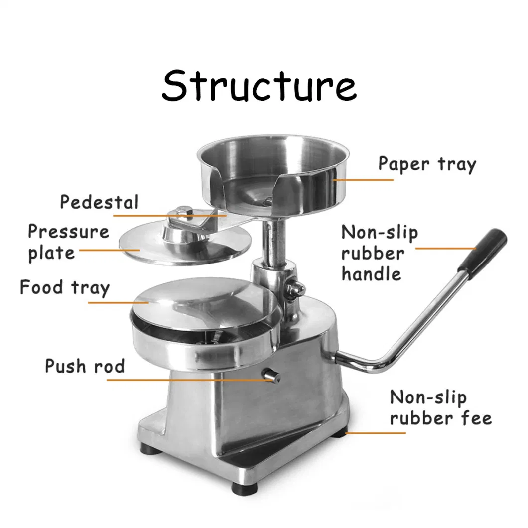 Full Automatically Cutlets Making Machine Hamburger Patty Forming Machine