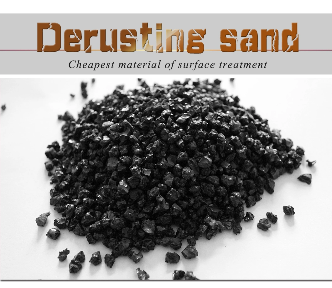 Sandblasting Abrasive Black Diamond Cheapest Sand for Derusting