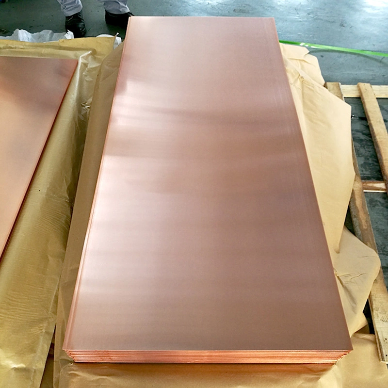 C17200 C17500 C5191 50mm Thick Customized 99.99% Copper Plate Sheet for Construction