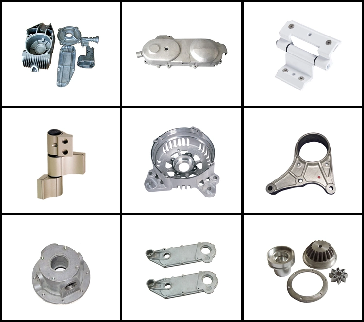 Customized Aluminum Alloy Cast Machinery Components (STK-ADC-204)