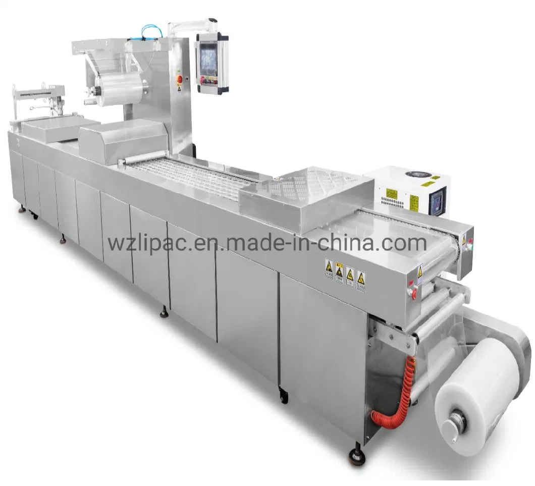 Lp-320 Full Automatic Blister Vacuum Forming Thermoforming Vacuum Packing Shrink Wrapping Machine for Food Sausage Egg and Spaghetti