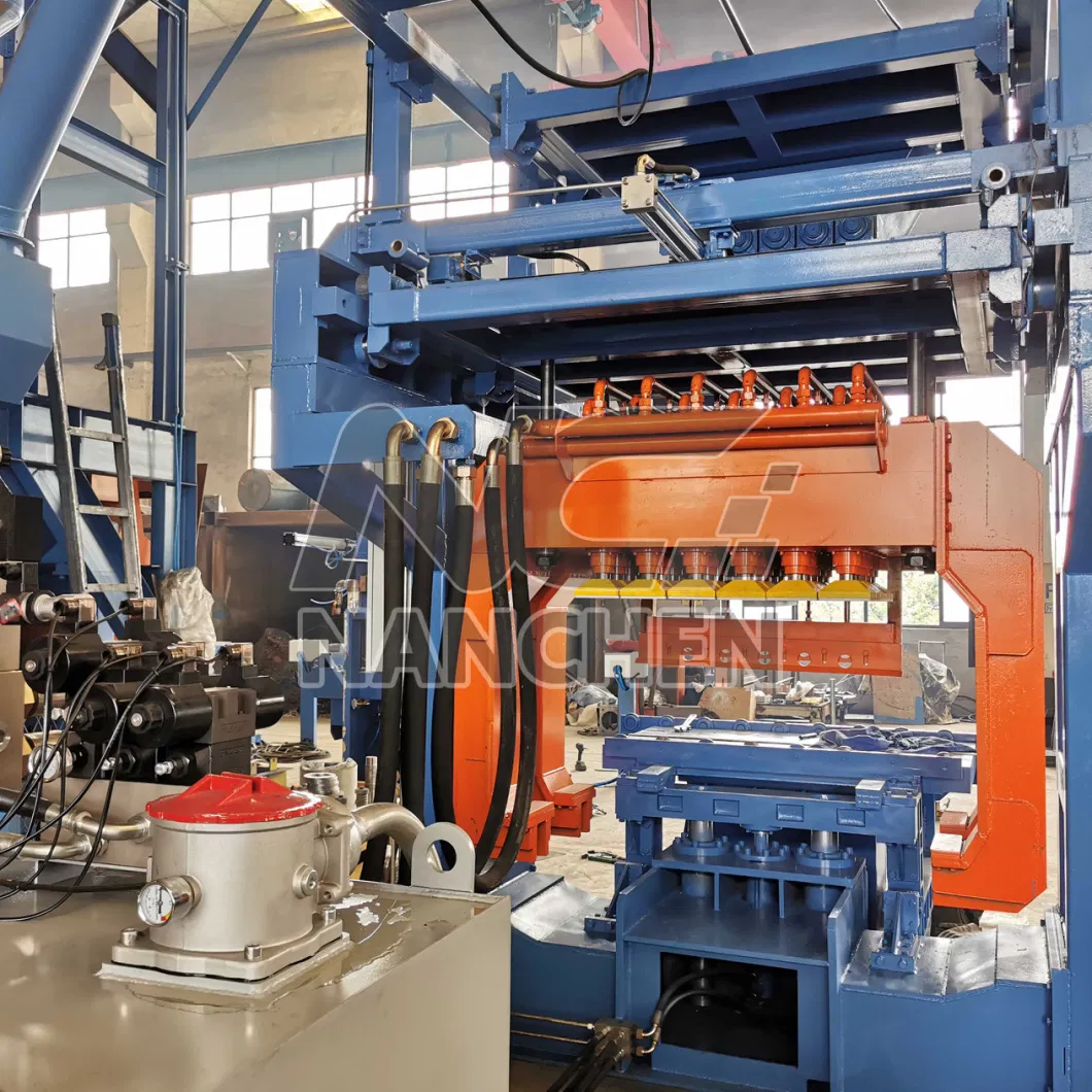 Foundry Casting Jolt Squeeze Sand Molding Machine