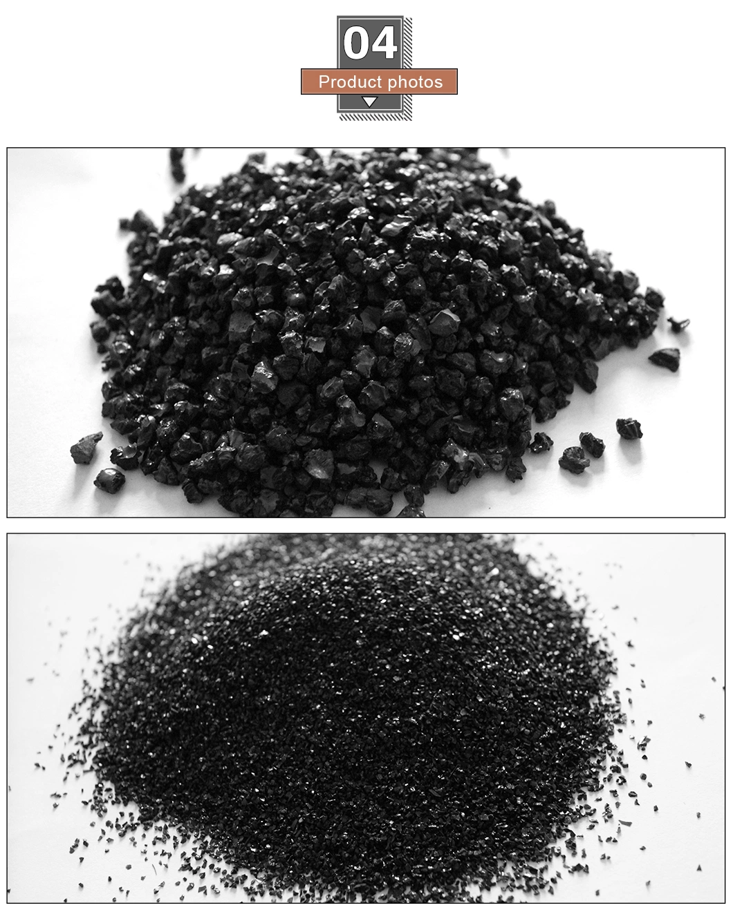 Black Diamond Mineral Sand for Abrasive Sandblasting Surface Cleaning