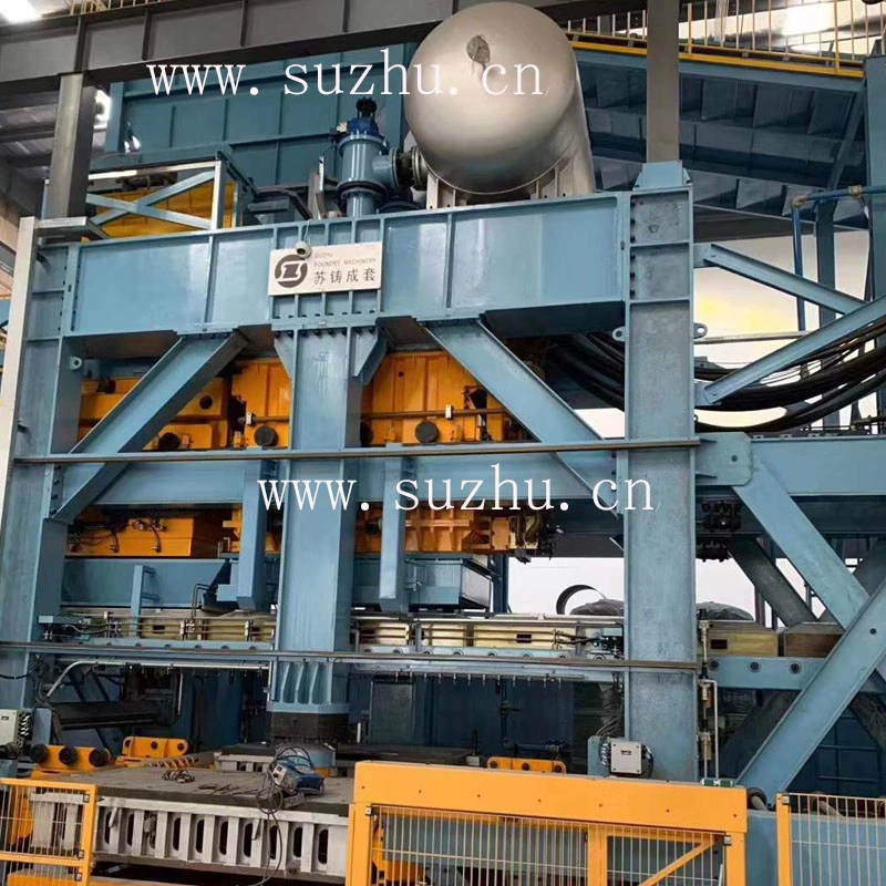 Static Pressure Horizontal Green Sand Molding Line, Casting Machinery Manufacture