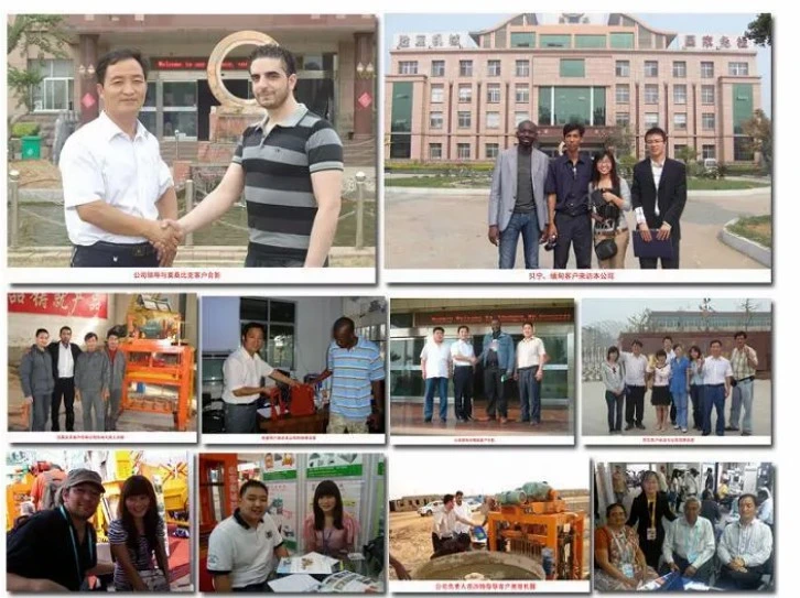 Chinese Plant From 1995 Blocks Making Machine Automatic Brick Construction Building