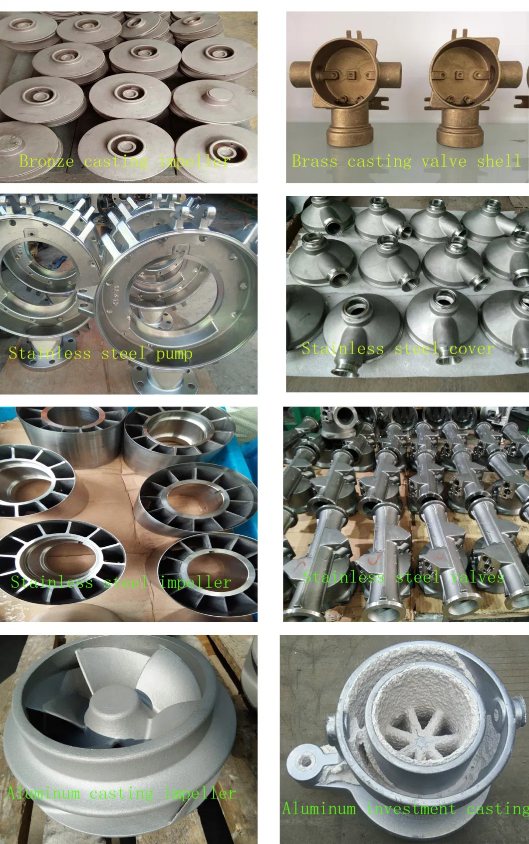 Stainless Steel Pump Vanes/Blades/Impeller/ Stainless Steel Mixer