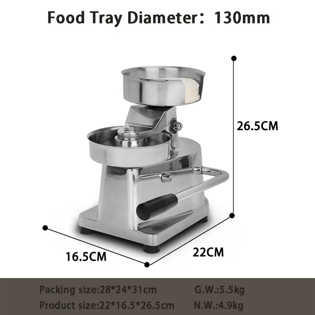 Full Automatically Cutlets Making Machine Hamburger Patty Forming Machine