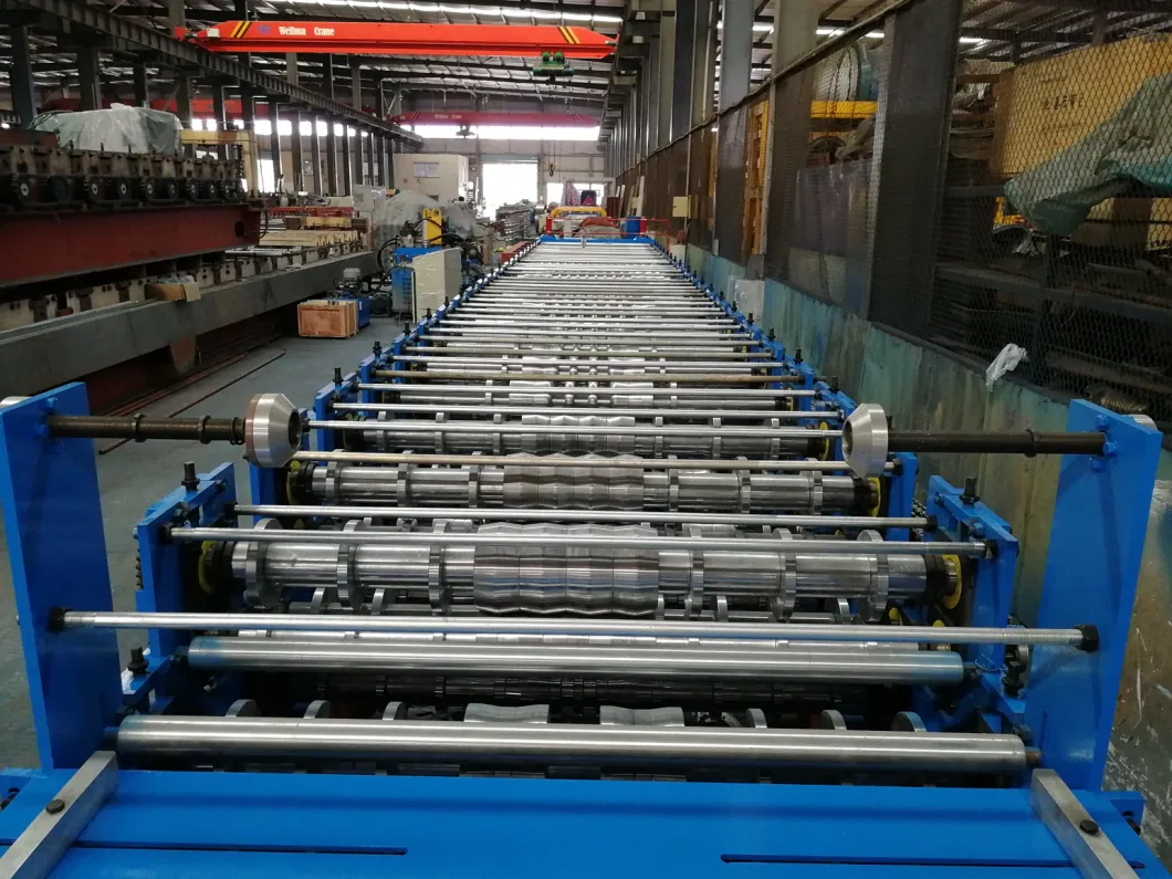 High Speed Automatically Metal Floor Decking Sheet Roll Forming Machine