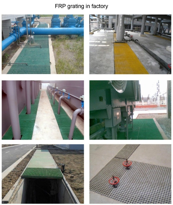 Best Selling Professional Photovoltaic Walkway Fiberglass FRP GRP Molded Grating