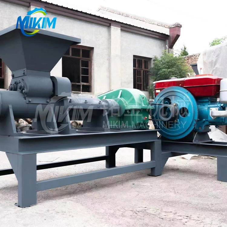 Charcoal Powder Stick Forming Machine Coconut Shell Iron Blue Carbon Pulverized Rice Hull Gypsum Coal Extruding Charcoal Briquette Molding Machine