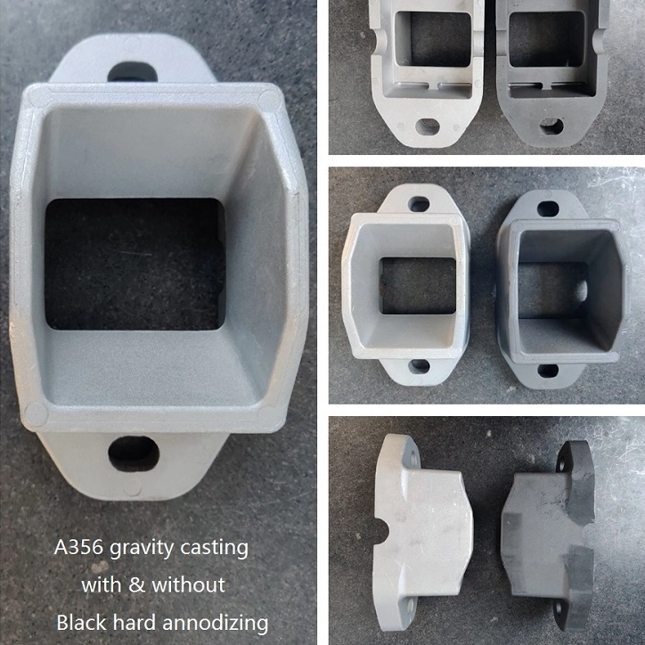 Auto Part Aluminum Alloy Die Cast Steel Gravity Casting for Truck Parts with Sand Blasting