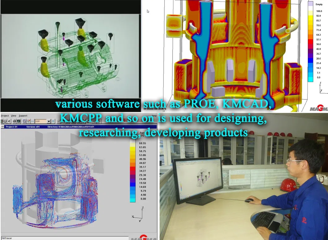 Casting Processing with supplied drawings