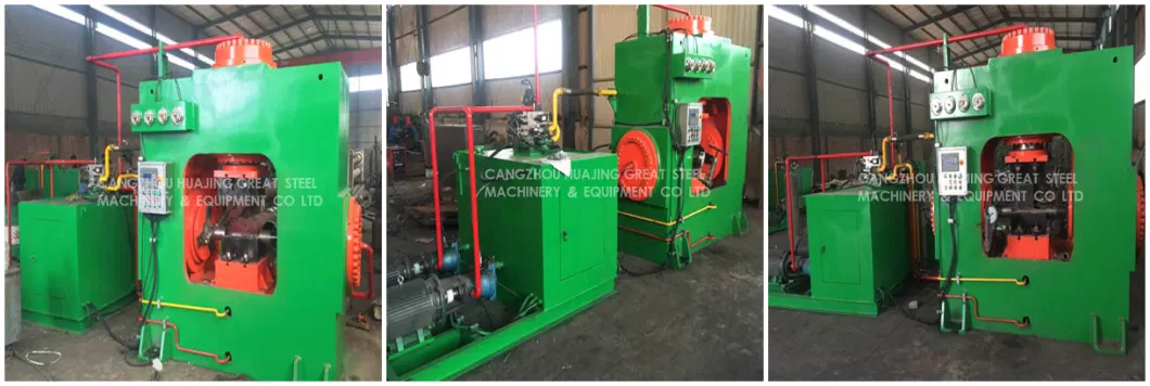 Butted Welded Steel Tee and Seamless Pipe Steel Tee Cold Forming Machine with Water System Automatically Easy Operation with Long Service Life