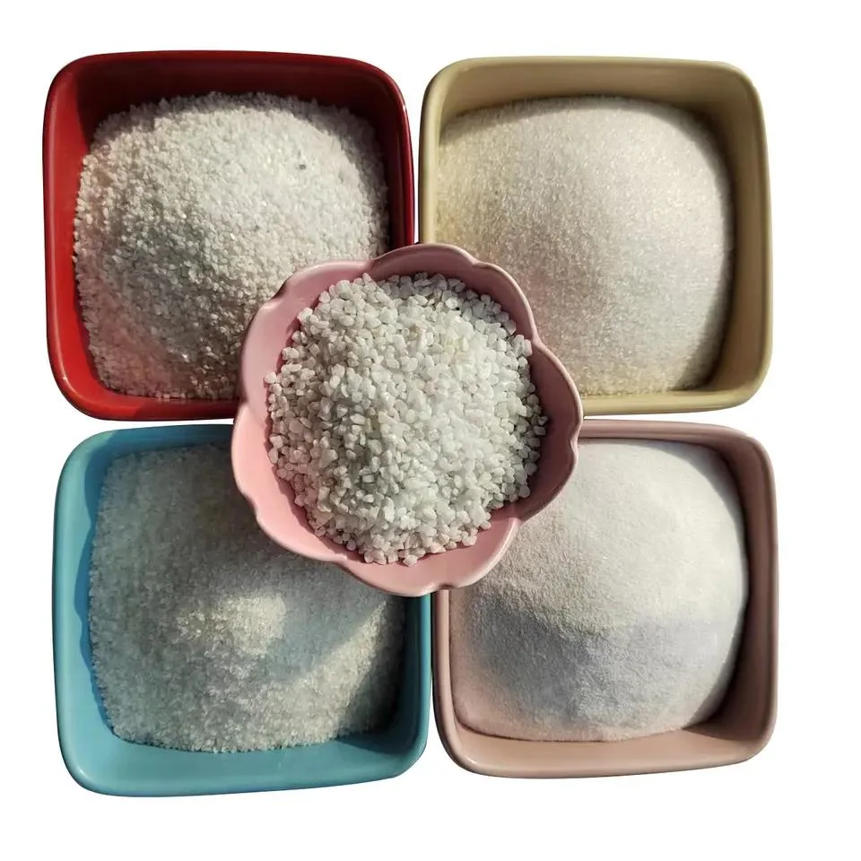 Sio2 99.99% Quartz Sand, Fused Silica Sand in Different Sizes