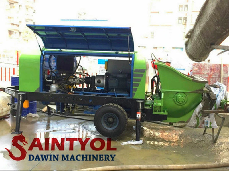 Wet Concrete Shotcrete Pump Shipped to Doha Qatar Concrete Spray Machine Spray Beton Machine