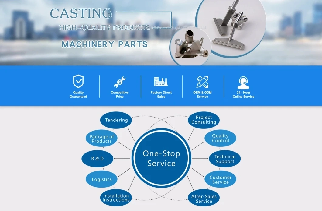 Large Scale Professional Investment Joints Casting Foundry with Powerful Machining Capabilities