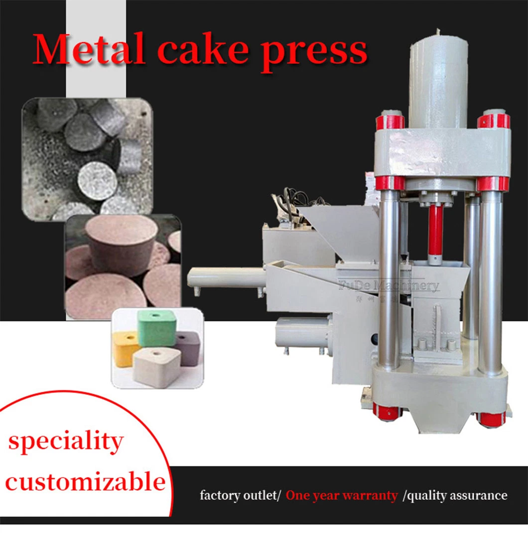 Iron Ore Powder Compression Molding Machine Four Column Pig Iron Powder Hydraulic Press