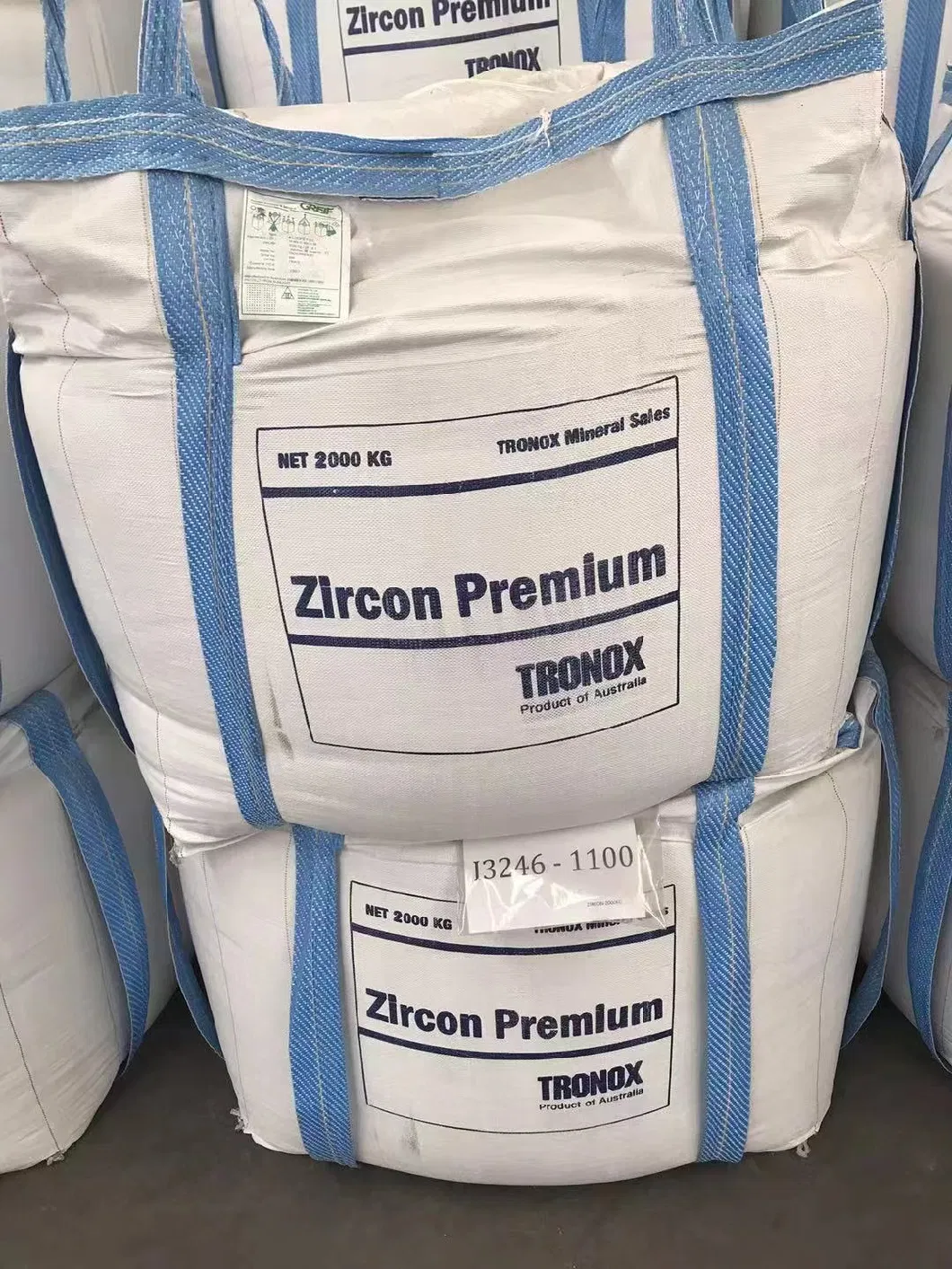 China Manufacturer 66.86% Purity Zro2 Zircon Sand for Investment Casting Zircon Flour 200mesh, 16-30mesh, 30-80mesh, 80-120mesh, 325mesh