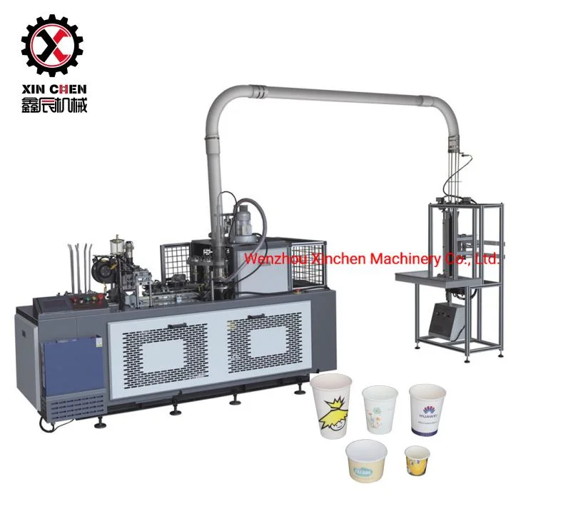 Fully Automatic Disposable Paper Cup Forming Machine with Ultrasonic for Tea Coffee/Paper Cup Making Machine