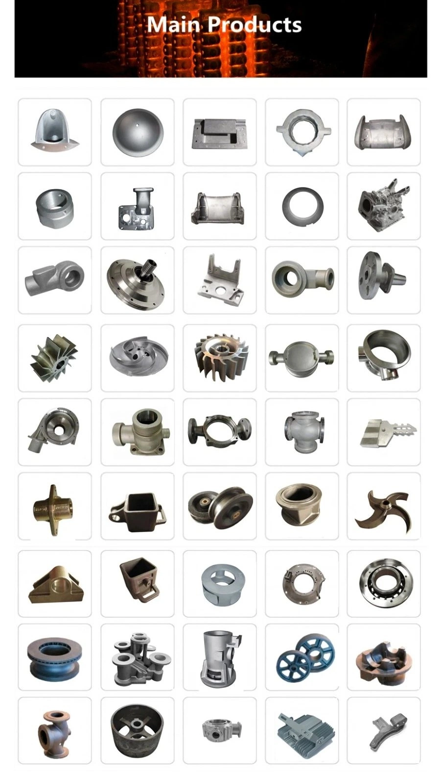 Large Scale Professional Investment Joints Casting Foundry with Powerful Machining Capabilities