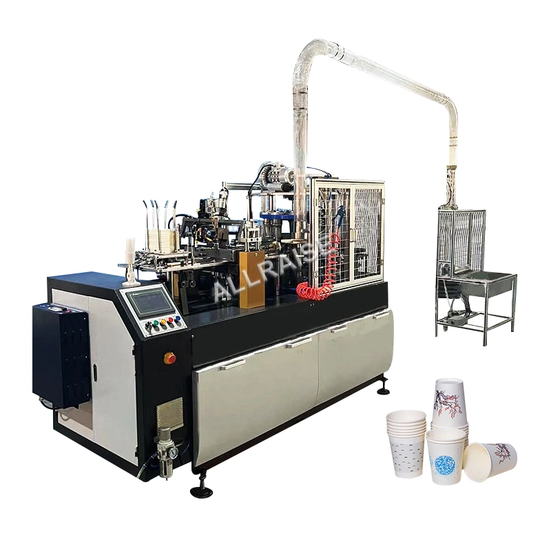 100 PCS High Speed Automatic Tea Coffee Disposable Paper Cup Forming Making Machine Price