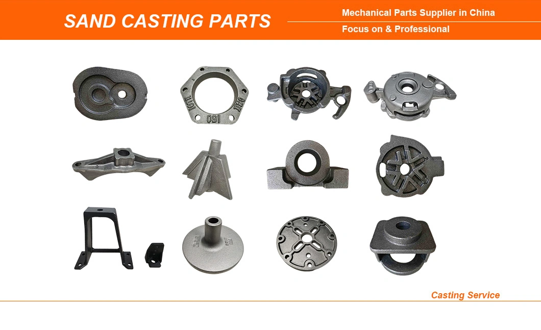 Factory OEM Auto Parts Metal Machining Housing Sand Casting Grey and Ductile Cast Iron Foundry