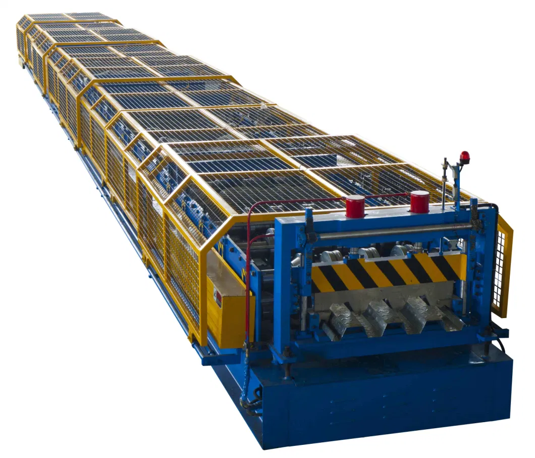 High Speed Automatically Metal Floor Decking Sheet Roll Forming Machine