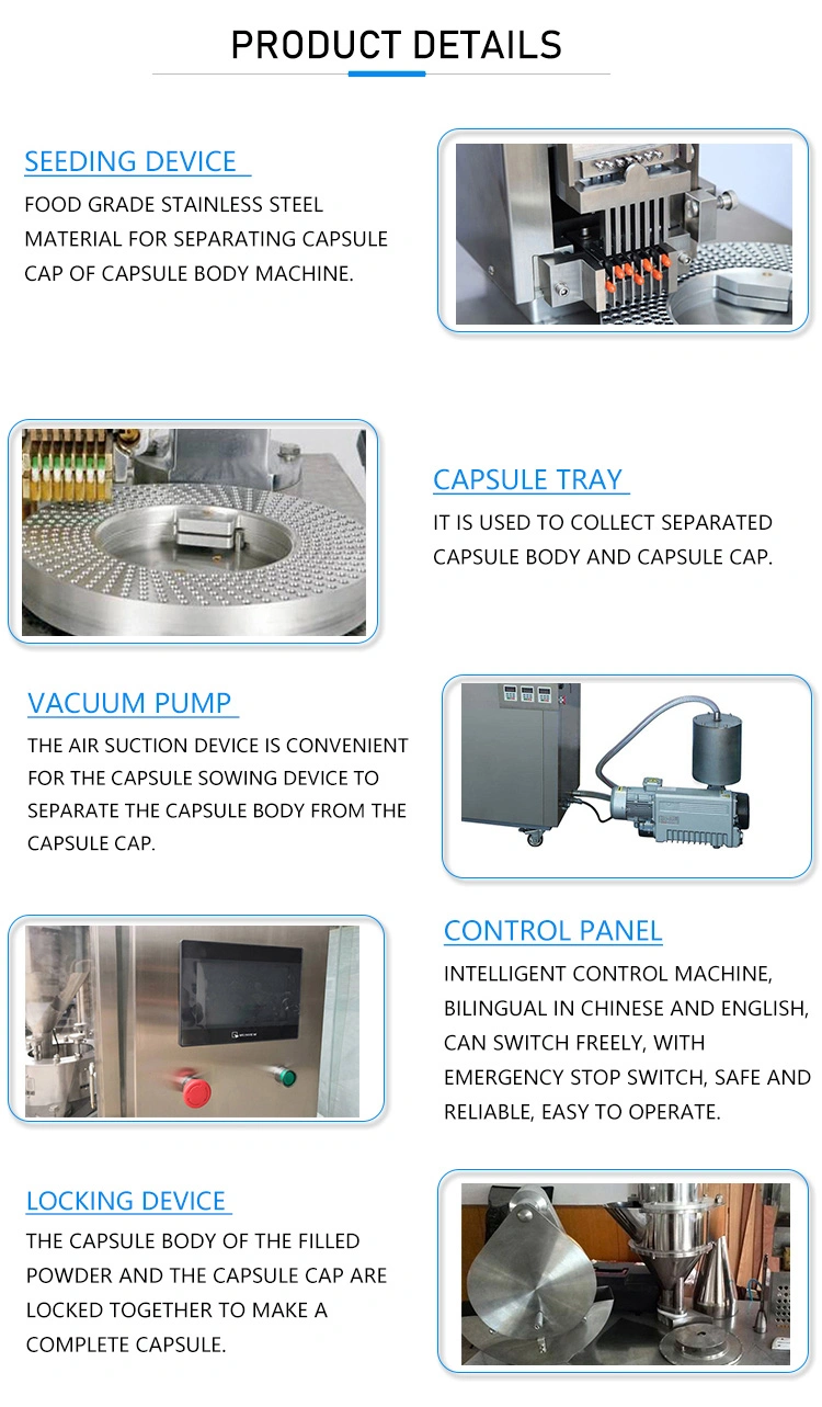 Semi Automatically Pod Capsule Filling Forming Sealing Machine Jf-Cgn208