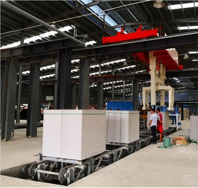 AAC Block Machine Plant Production Line