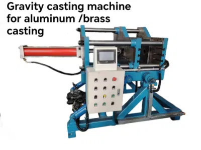 Máquina para Fundición de Metal Personalizada Totalmente Automática Máquina de Fundición por Gravedad