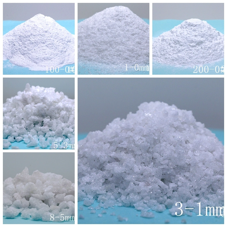 Refractory Material 1-3mm Fused Al2O3 White Emery Sand