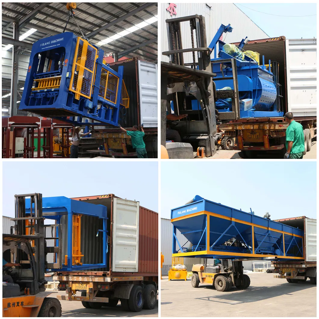 Automatic Cement Sand Foundation Block Molding Machine