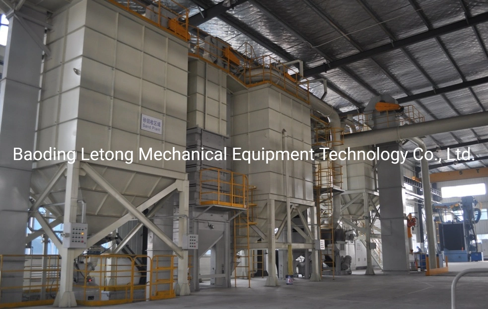 Letong Brand Resin Sand Regenration Molding Line