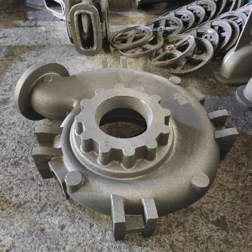 Large Pump Body: High Quality OEM Castings for Machine Parts with Sand Casting