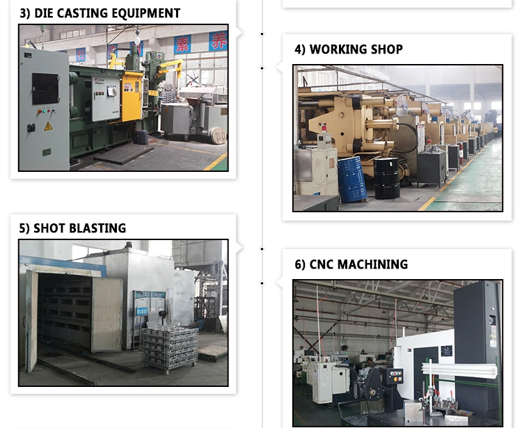 OEM Mass Production Aluminum Die Casting Services Motor/Engine Block