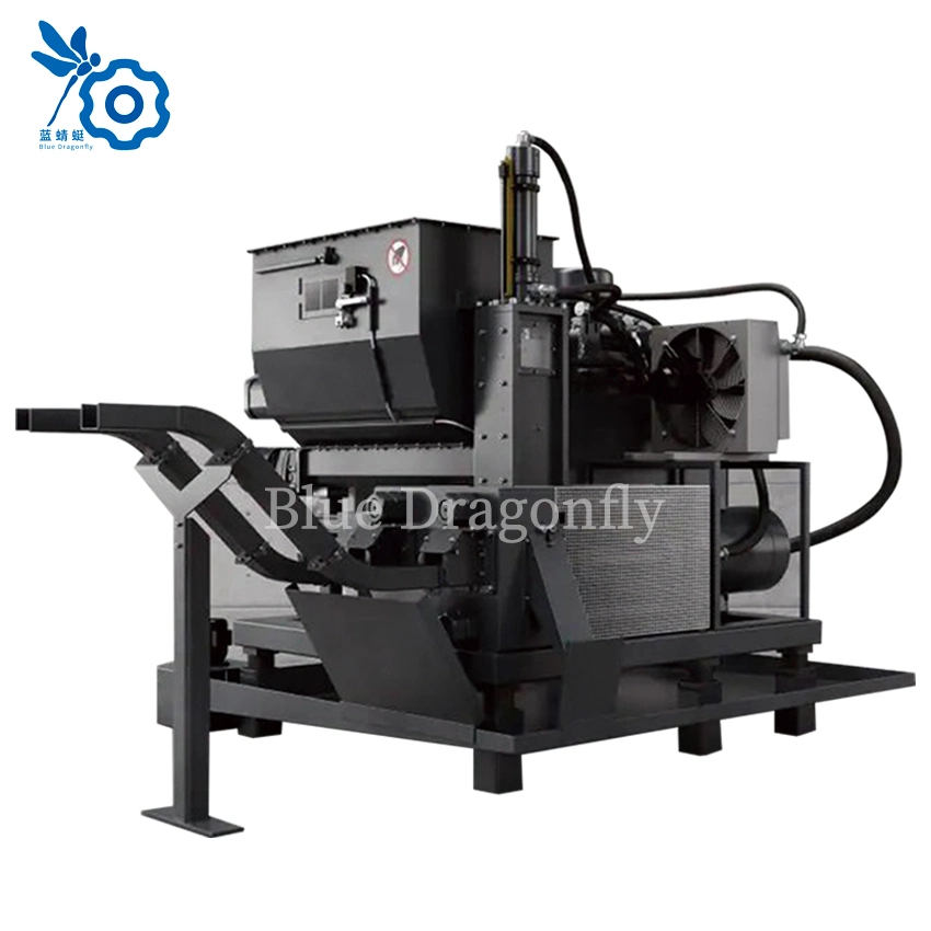 Metal Chips Iron Chip Briquetting Machine Cutting Waste Scrap Plastic Products Compression Molding