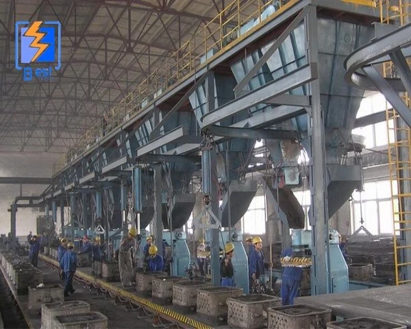 Foundry Green Sand Treatment Line Sand Casting Moulding and Reclamation Equipment System