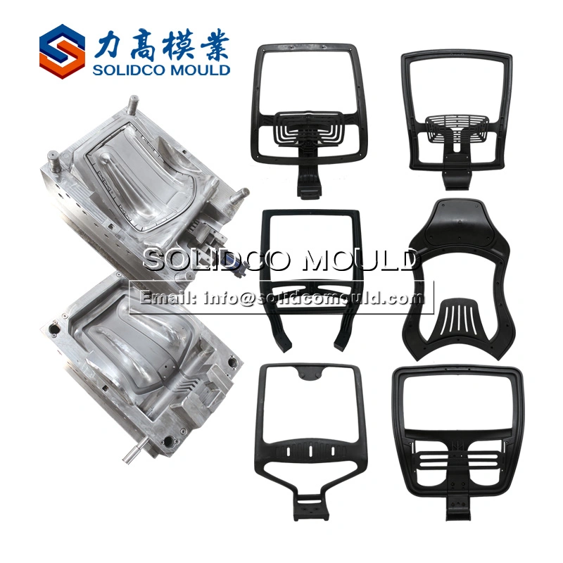 Factory Make Plastic Injection Mold Chair Mold Office Chair Mould