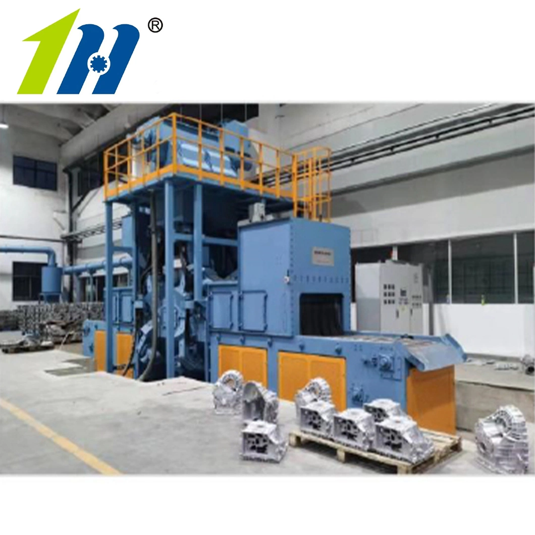 New Style Automatic Wire Mesh Belt Sand Shot Blasting Machines for Stone Casting Parts Wheels