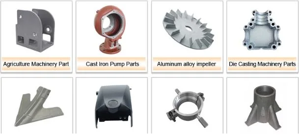 Customized OEM Manufacture Experienced Sand Casting Gravity Casting on Aluminium Die Casting Parts