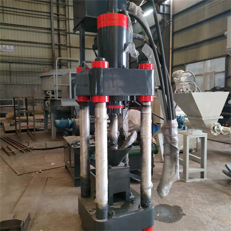 Iron Ore Powder Compression Molding Machine Four Column Pig Iron Powder Hydraulic Press