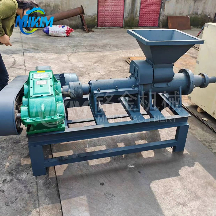 Charcoal Powder Stick Forming Machine Coconut Shell Iron Blue Carbon Pulverized Rice Hull Gypsum Coal Extruding Charcoal Briquette Molding Machine