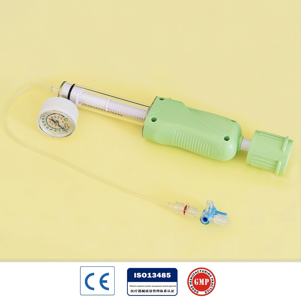 Manufacturer of Medical Disposable Inflation Device for Balloon Catheter Operation